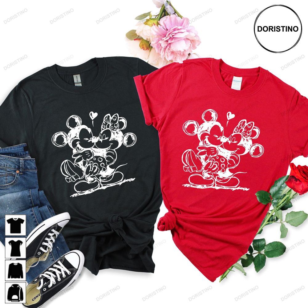 Disney Couple Disney Valentine Mickey Minnie Trending Style