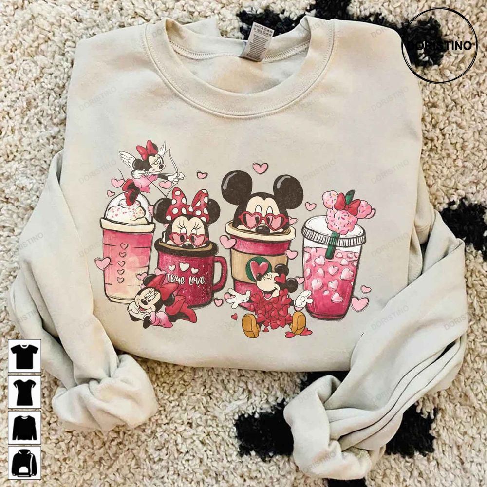 Disney Valentine Coffee Retro Valentine Coffee Trending Style