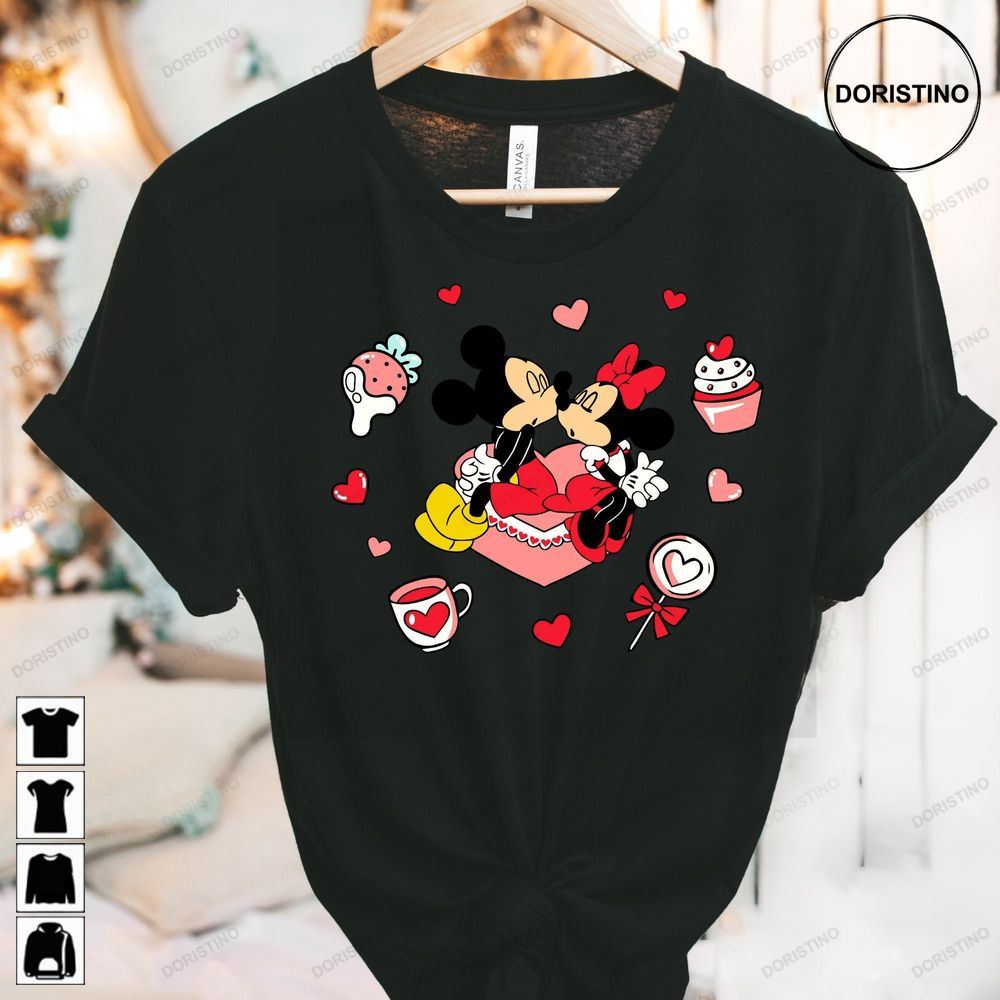 Disney Valentine Conversation Hearts Valentine Limited Edition T-shirts