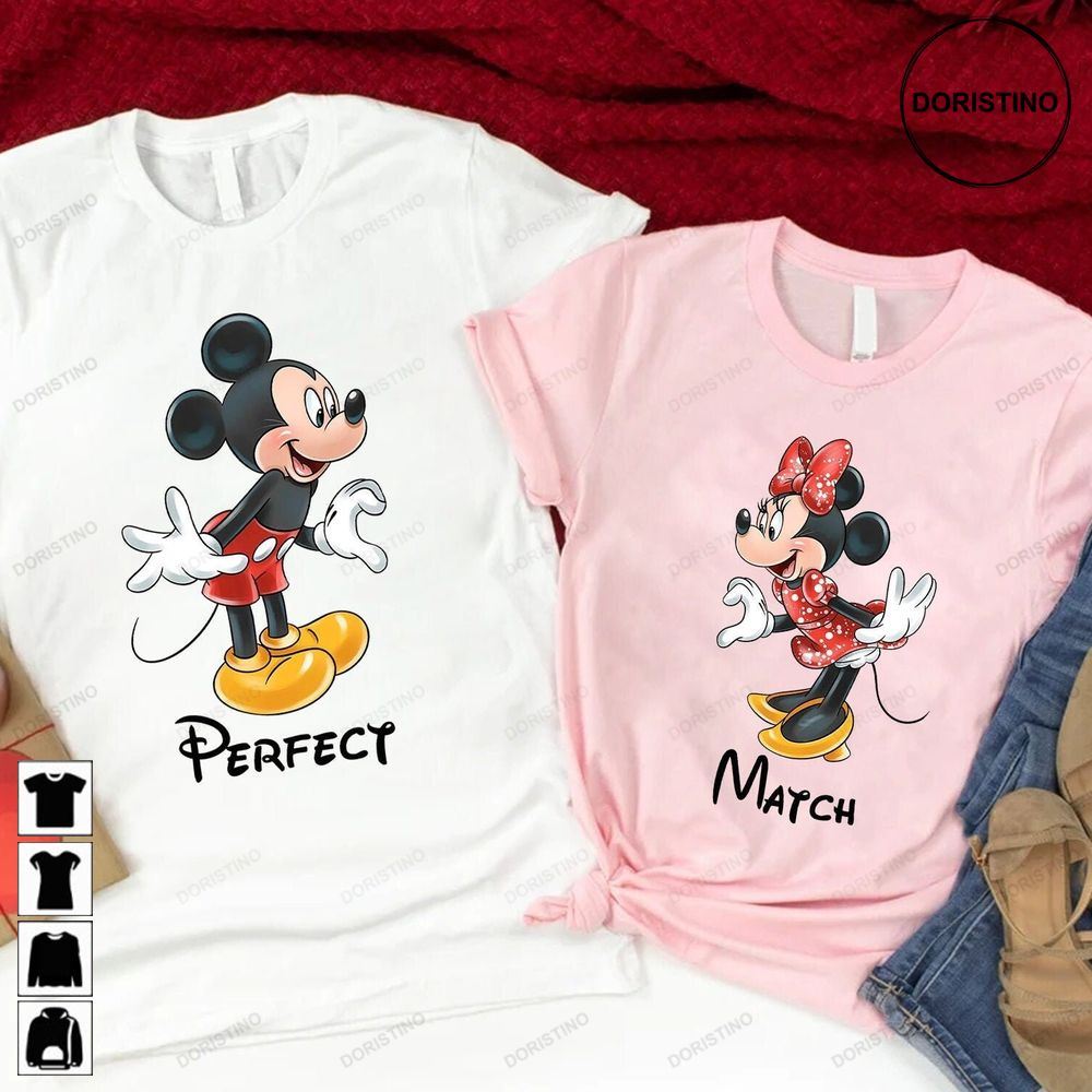 Disney Valentine Disney Mickey Minnie Valentine Awesome Shirts