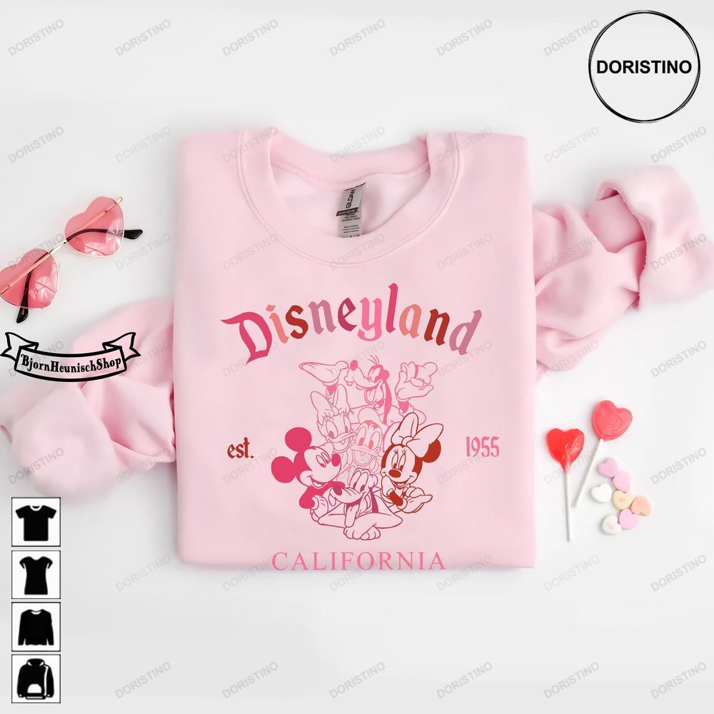Disney Valentine Mickey Minnie Valentine Art Awesome Shirts