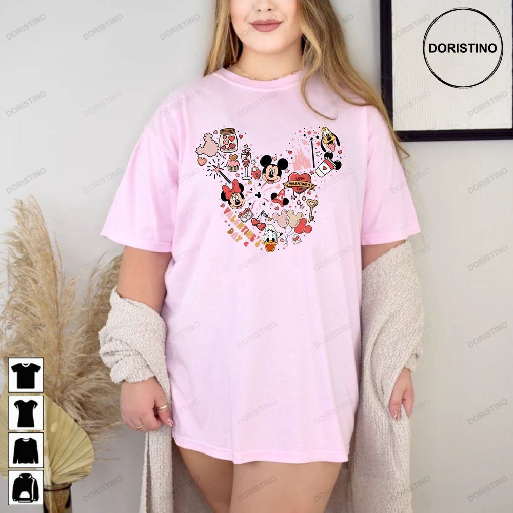 Disney Valentine's Day Comfort Colors® Mickey Ears Limited Edition T-shirts