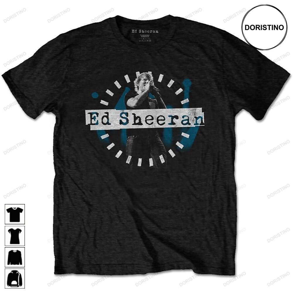 Ed Sheeran Dashed Stage Photo Unisex Official Awesome Shirts