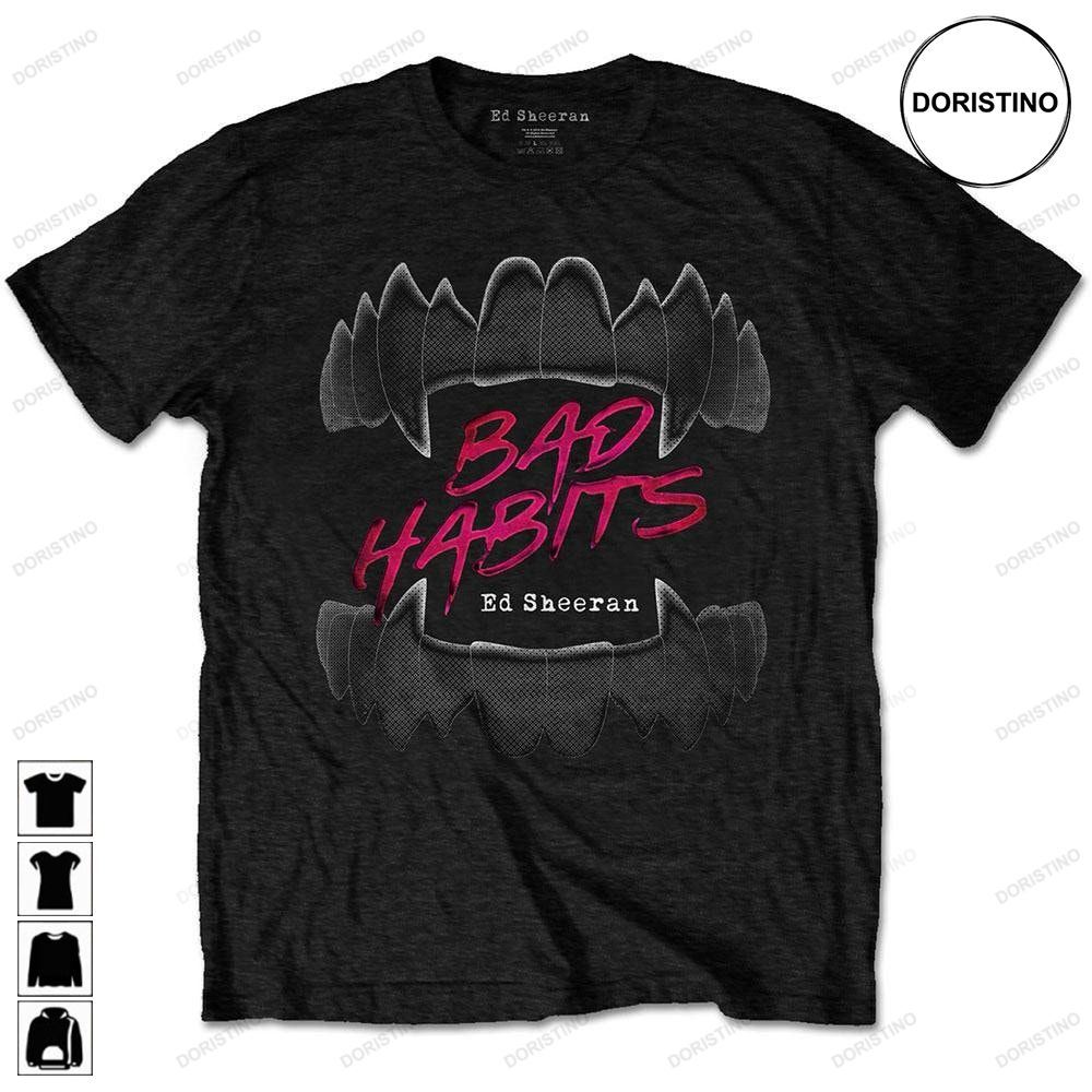 Ed Sheeran Unisex Bad Habits Awesome Shirts