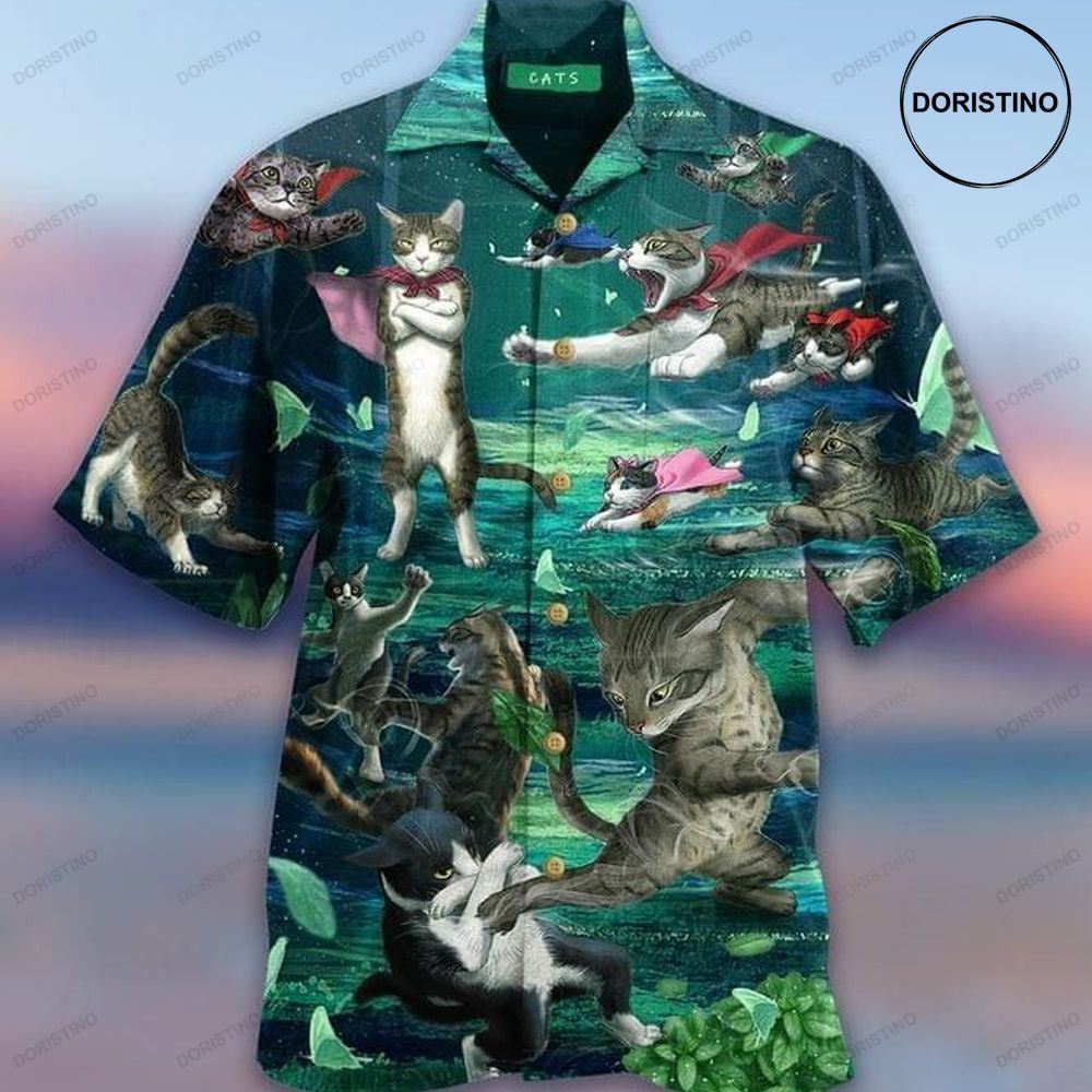 Cat Meow Kung Fu Limited Edition Hawaiian Shirt