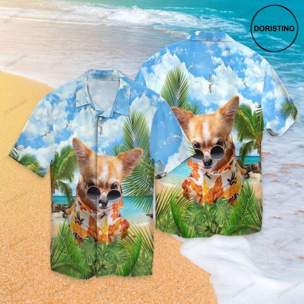 Chihuahua Beach Cool Limited Edition Hawaiian Shirt