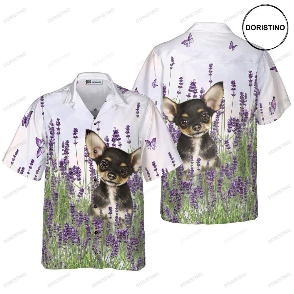 Chihuahua Lavender Limited Edition Hawaiian Shirt