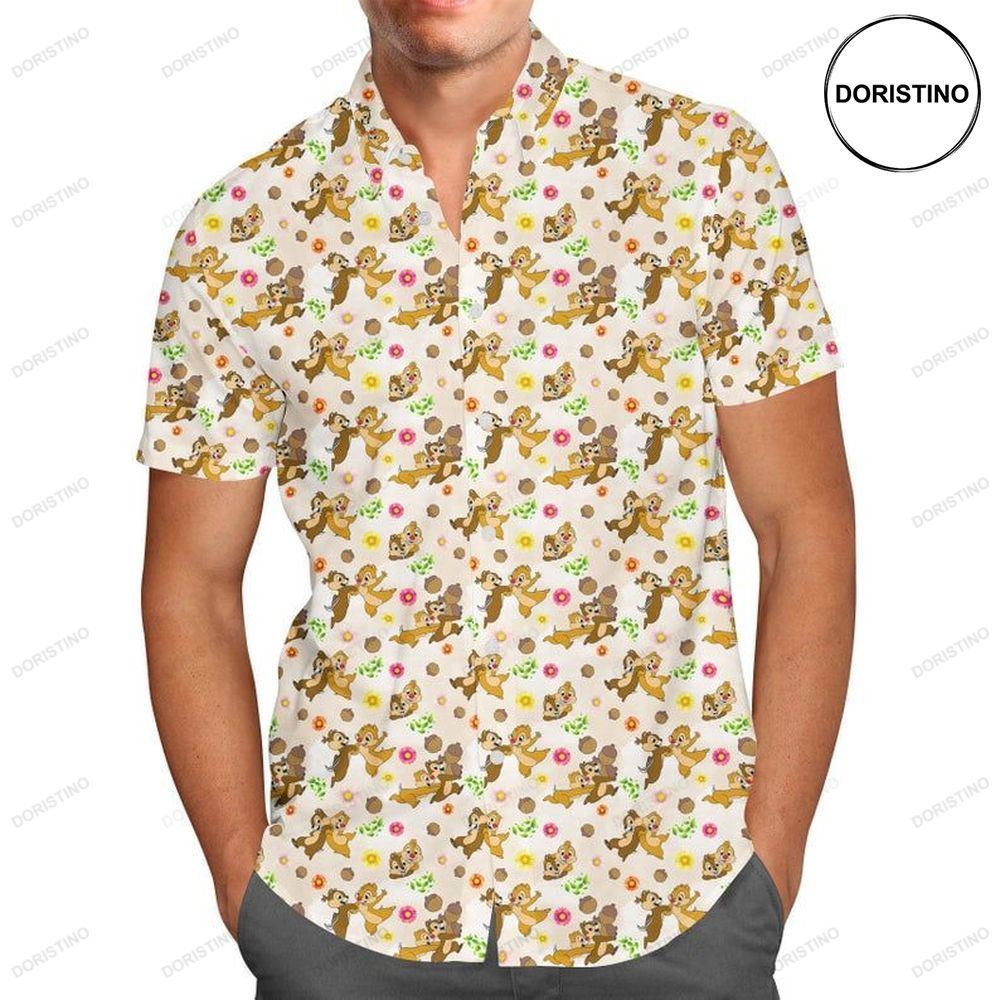 Chip And Dale Disney Limited Edition Hawaiian Shirt