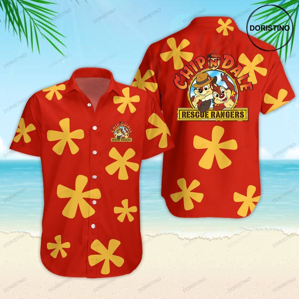 Chip Dale Summer Beach Awesome Hawaiian Shirt