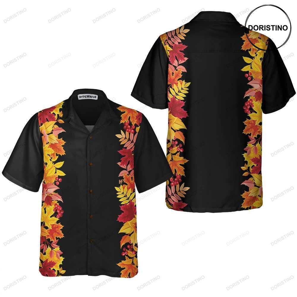 Colorful Autumn Thanksgiving Theme Best Gift For Thanksgiving Day Awesome Hawaiian Shirt