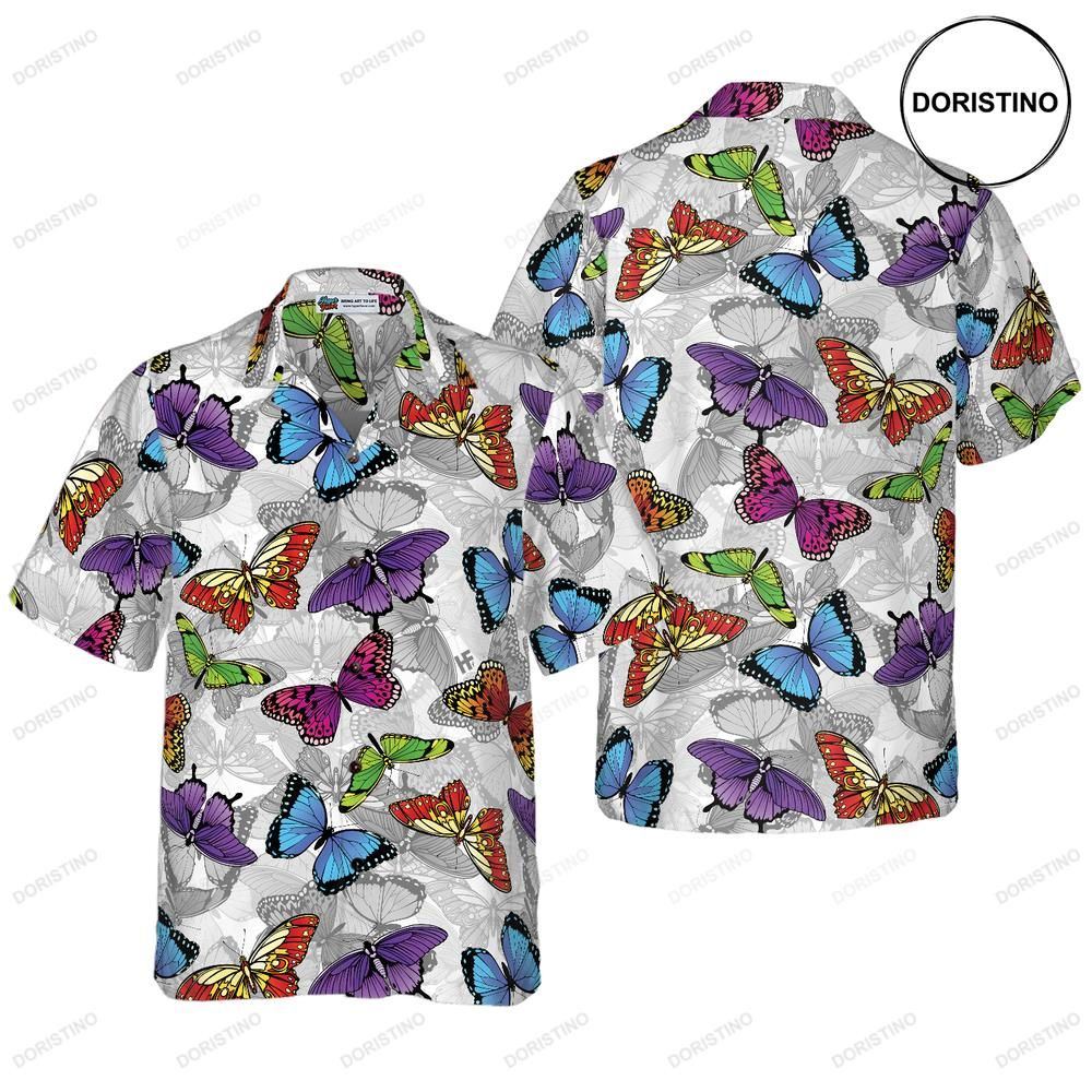 Colorful Butterfly Limited Edition Hawaiian Shirt