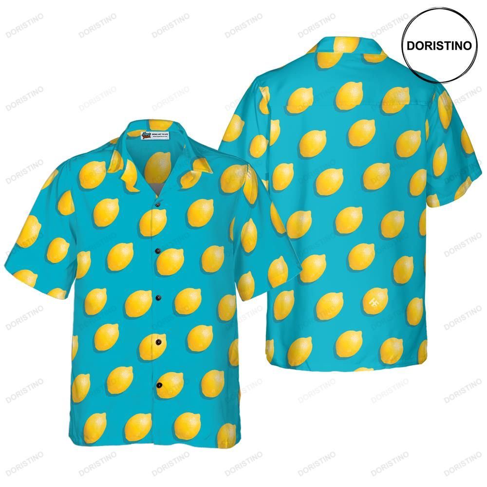 Colorful Fresh Lemon Awesome Hawaiian Shirt