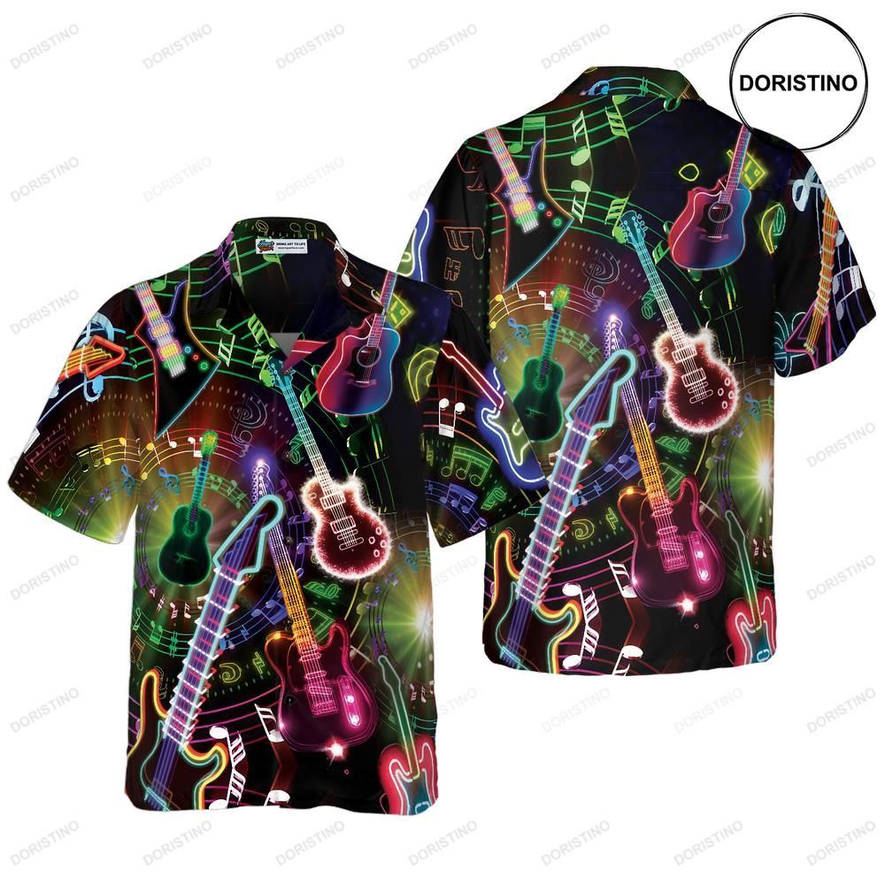 Colorful Guitars Limited Edition Hawaiian Shirt