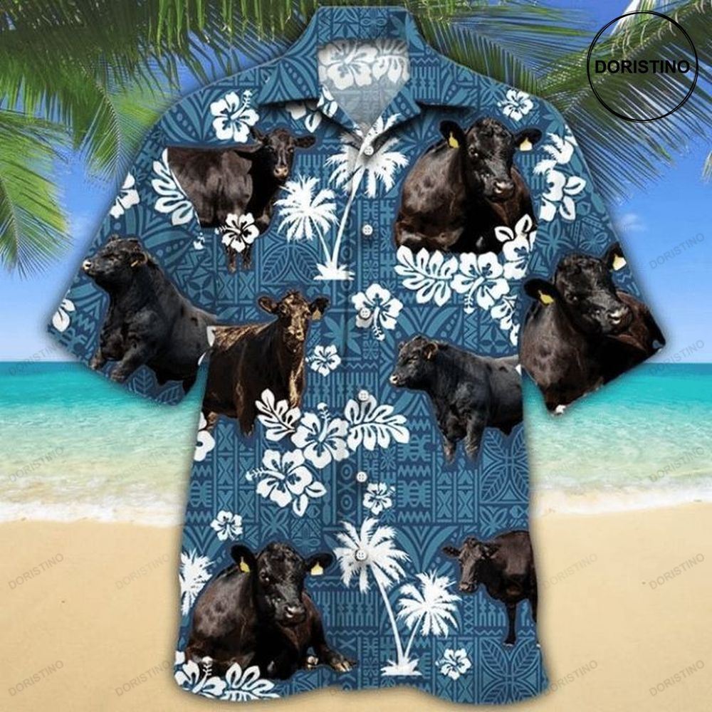 Cow 6 Print Hawaiian Shirt