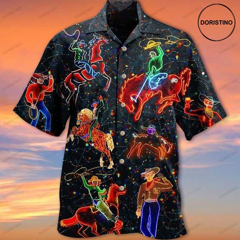 Cowboy 1 Print Limited Edition Hawaiian Shirt