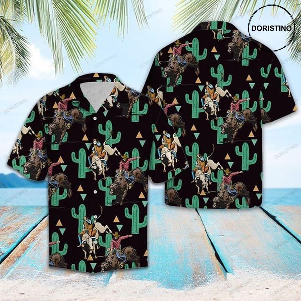 Cowboy And Cactus Limited Edition Hawaiian Shirt