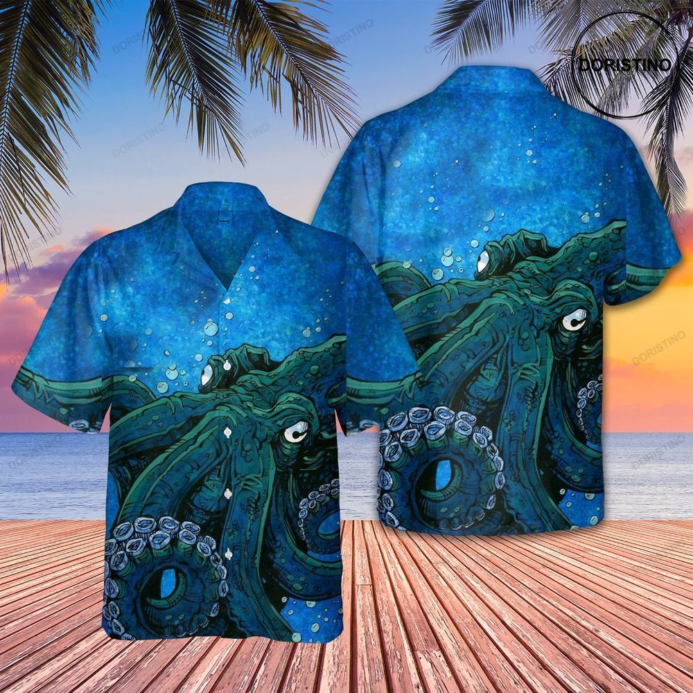 Cowboy Octopus Tropical Summer Alohahawaii Limited Edition Hawaiian Shirt