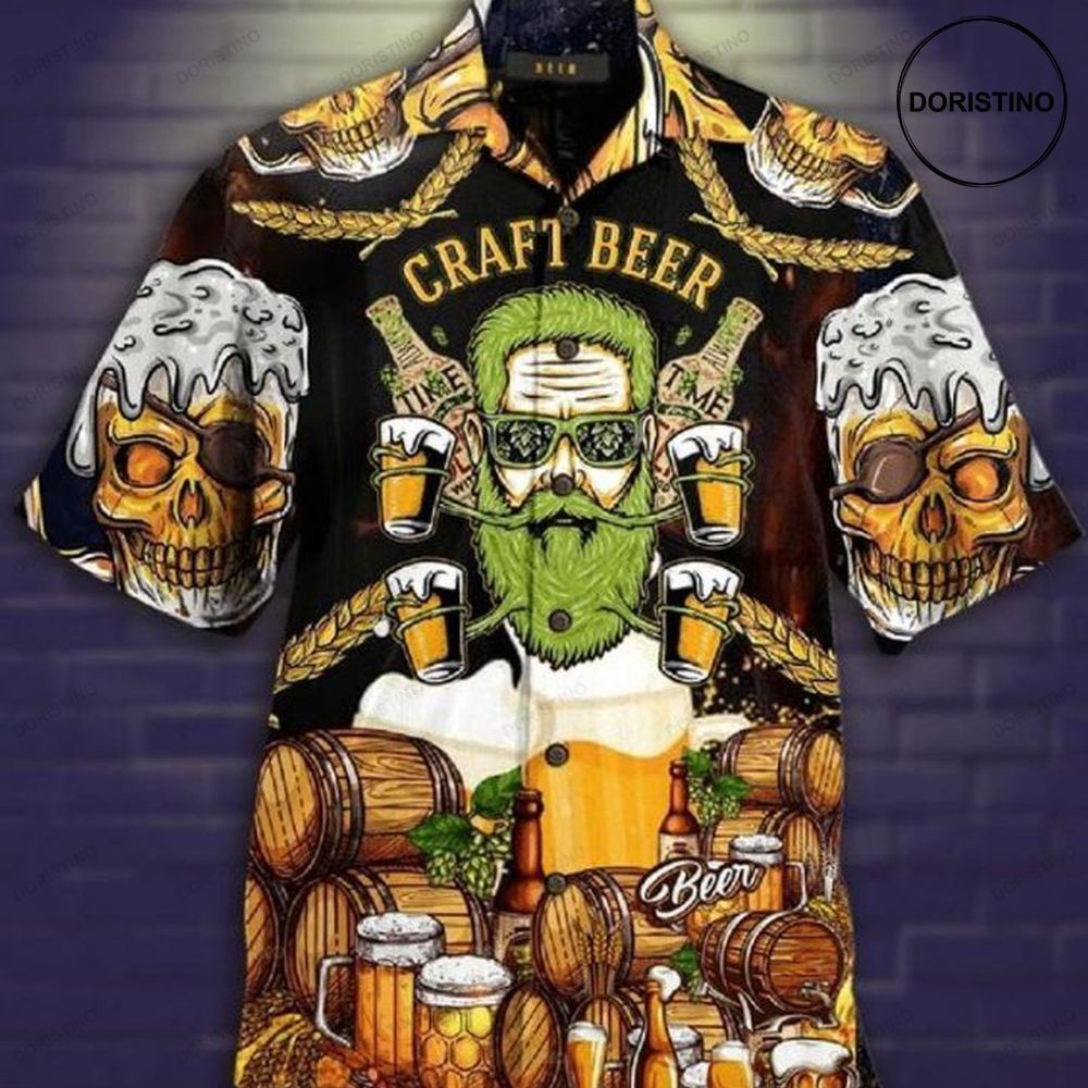 Craft Beer Hawaiian Shirt