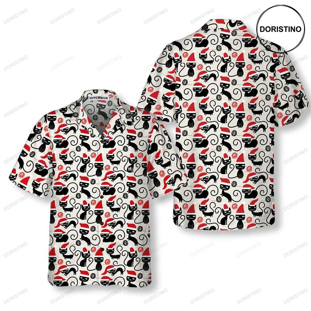 Cute Cats For Christmas Funny Catmas Best Gift For Christmas Hawaiian Shirt