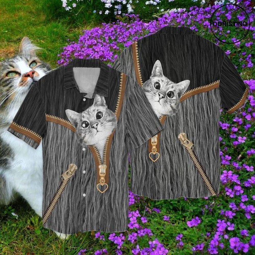 Cute Cats Awesome Hawaiian Shirt