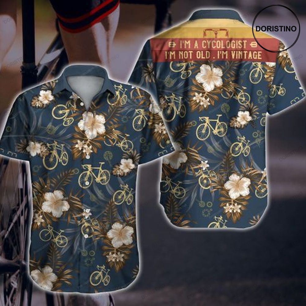 Cycling Vintage Tropical Limited Edition Hawaiian Shirt