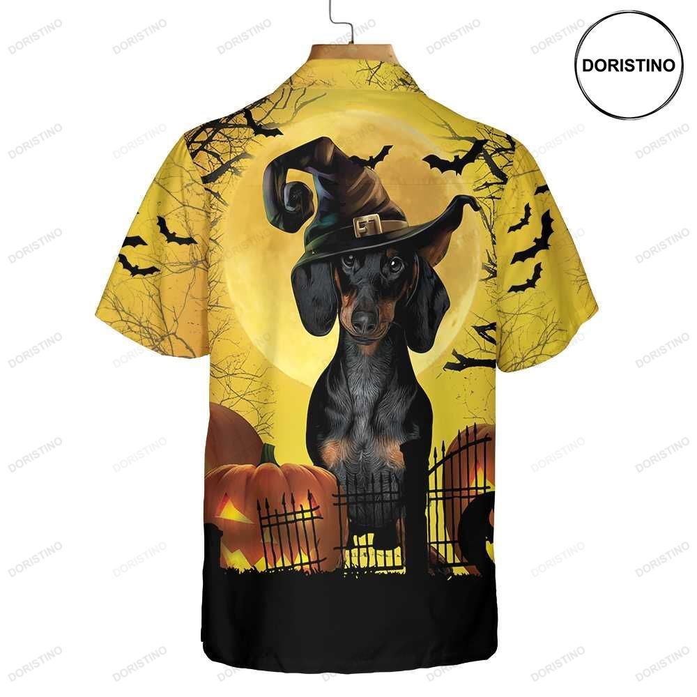 Dachshund Is Never Too Old For Halloween Spooky Halloween For Men And Women Hawaiian Shirt