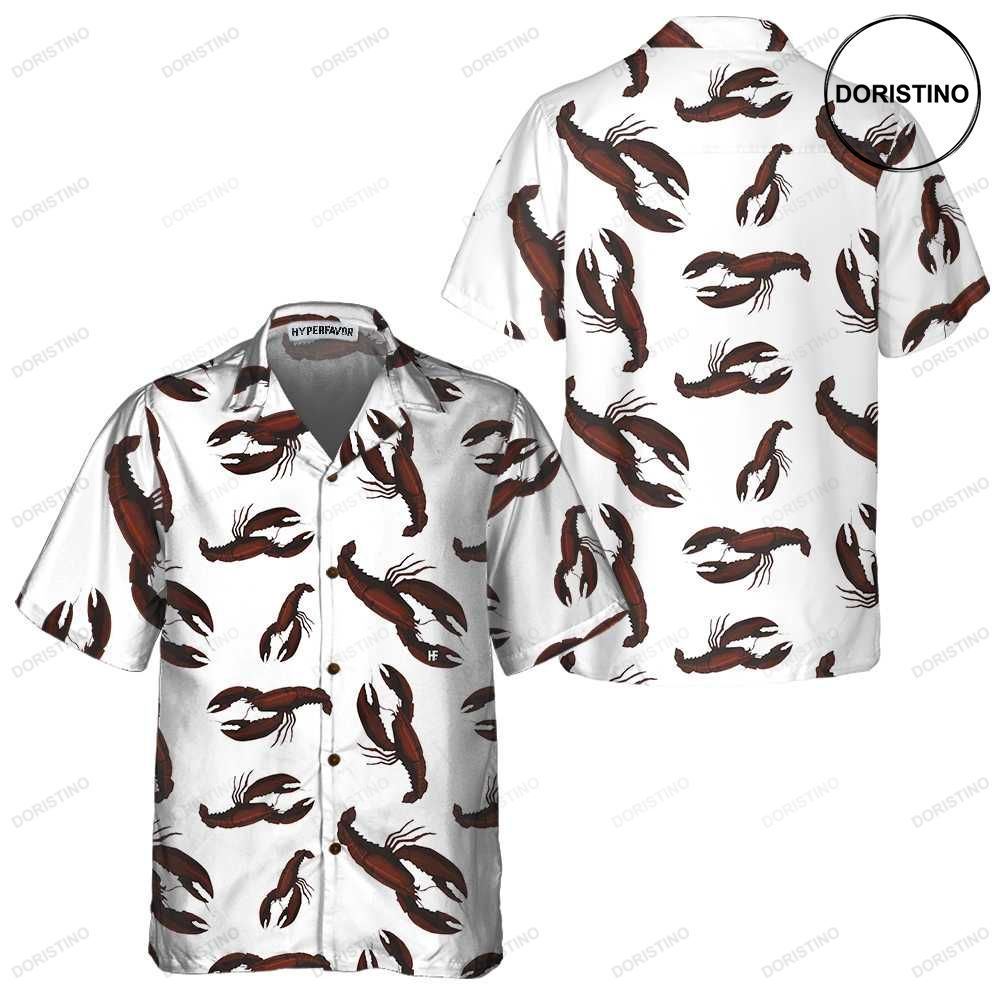 Dark Lobster Unique Lobster Lobster Prin For Adults Limited Edition Hawaiian Shirt