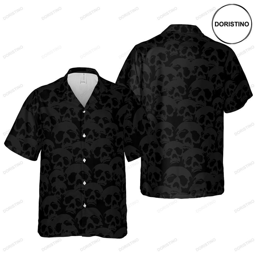 Dark Skull Pattern Limited Edition Hawaiian Shirt