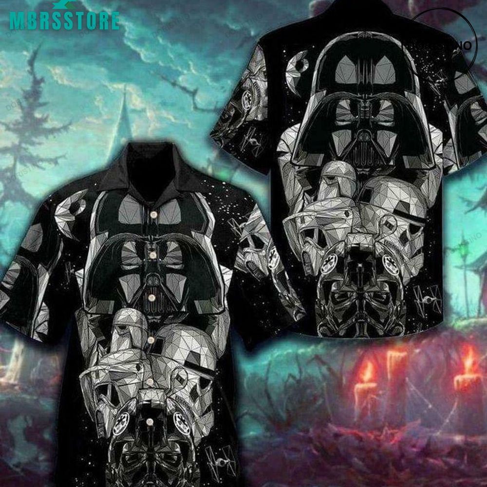 Darth Vader Short Sleeve Button Star War Super Soft Rayon Pineapples Limited Edition Hawaiian Shirt