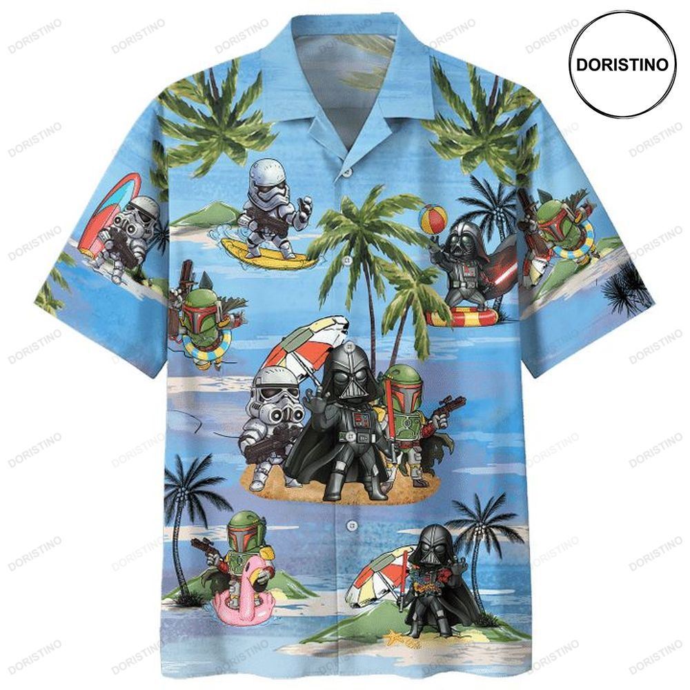 Darth Vader Summer Time 2 Print Hawaiian Shirt