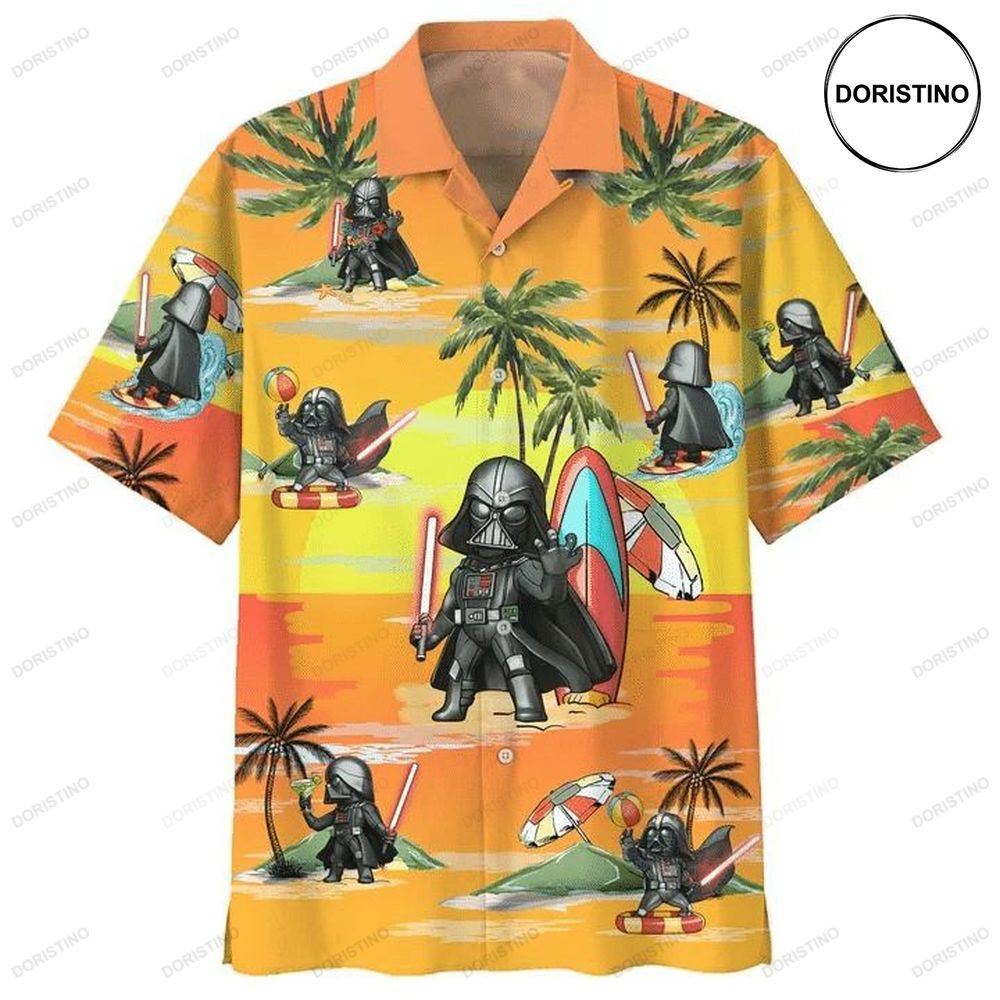 Darth Vader Summer Time 5 Print Awesome Hawaiian Shirt