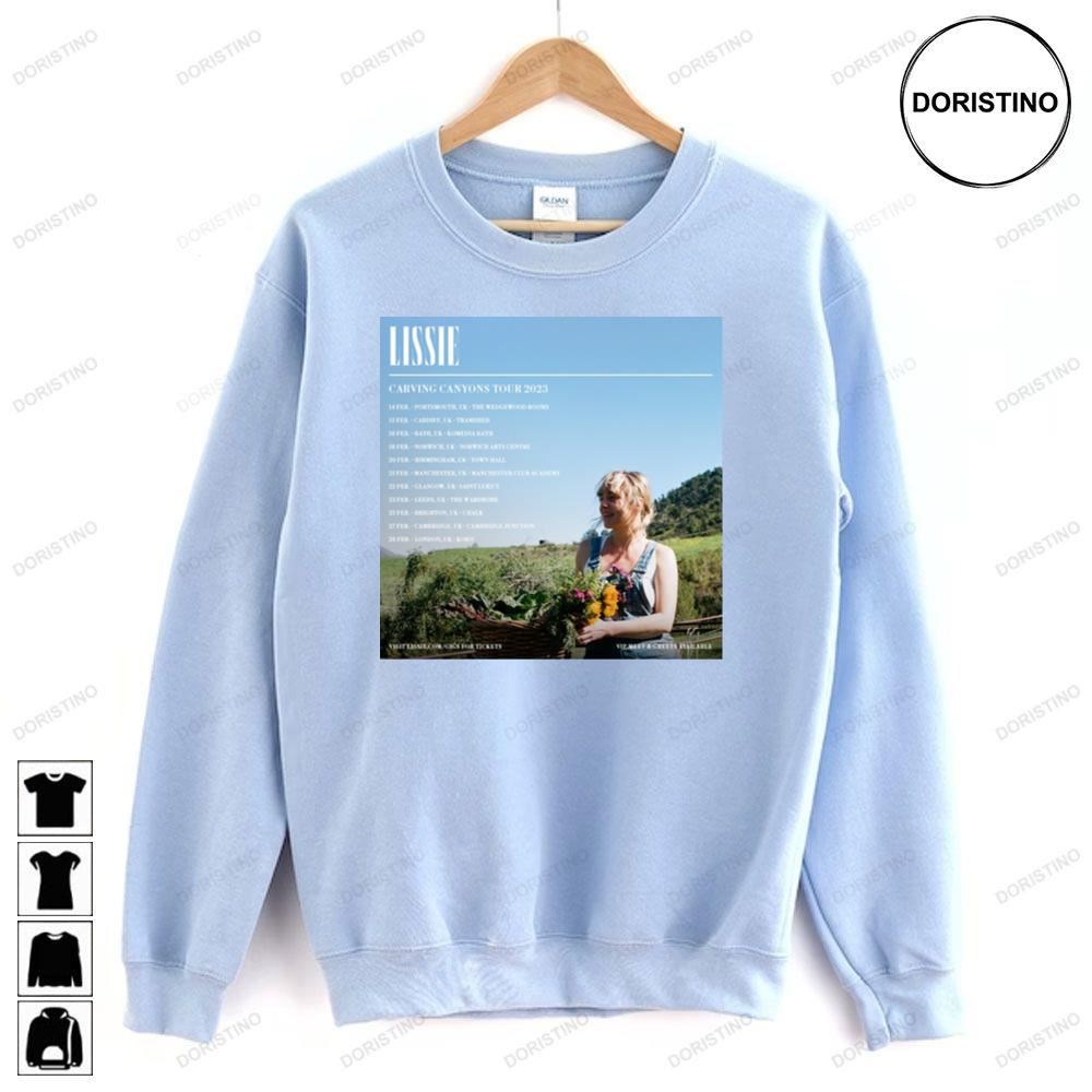 Lissie 2023 Tour Limited Edition T-shirts