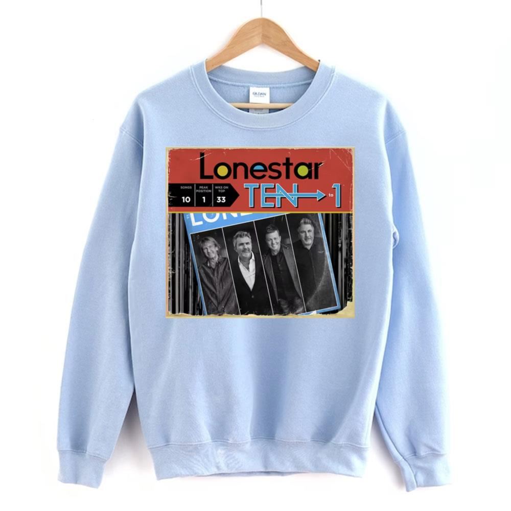 Lonestar Ten To 1 2023 Album Awesome Shirts