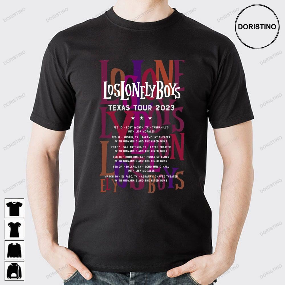 Los Lonely Boys Texas Tour Dates 2023 Awesome Shirts