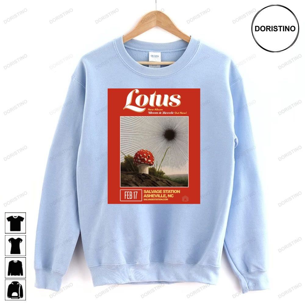 Lotus New Album Concert 2023 Limited Edition T-shirts