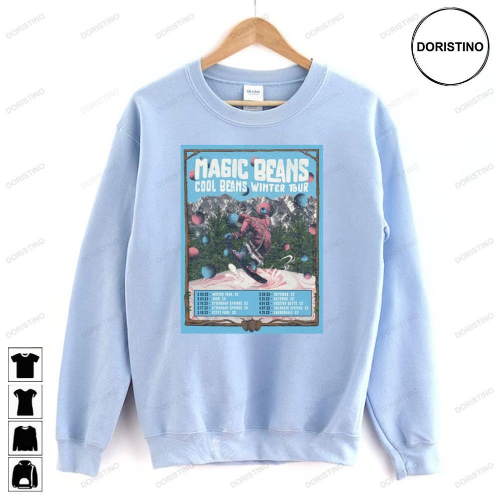 Magic Beans Cool Beans Winter Tour 2023 Limited Edition T-shirts