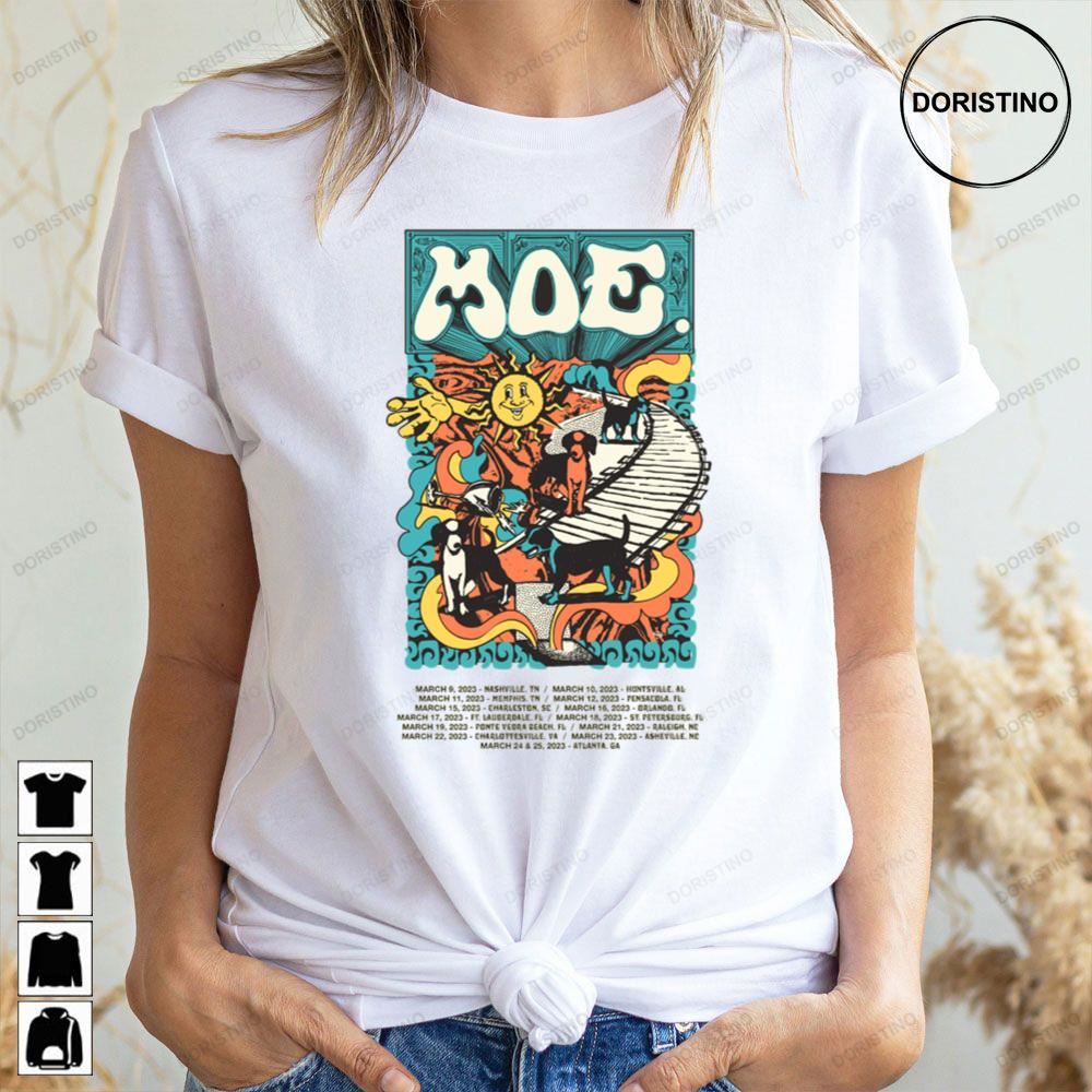 March 2023 Moe Tour Limited Edition T-shirts