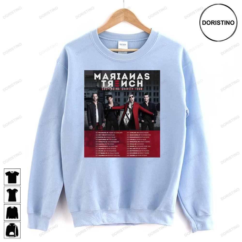 Marianas Trench Tour 2023 Awesome Shirts