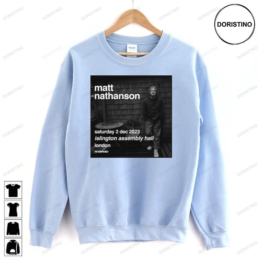 Matt Nathanson Tour 2023 Limited Edition T-shirts