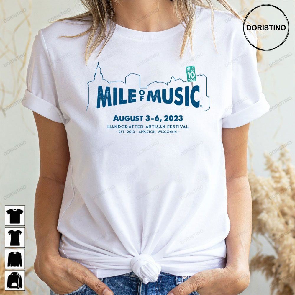 Mile Of Music August 2023 Awesome Shirts