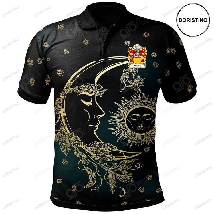 Bamvill Or Bambil Welsh Family Crest Polo Shirt Celtic Wicca Sun Moons Doristino Polo Shirt|Doristino Awesome Polo Shirt|Doristino Limited Edition Polo Shirt}