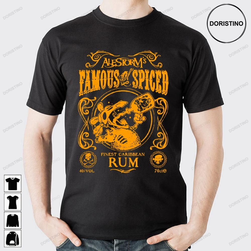 Alestorm Famous Ol Spiced Limited Edition T-shirts