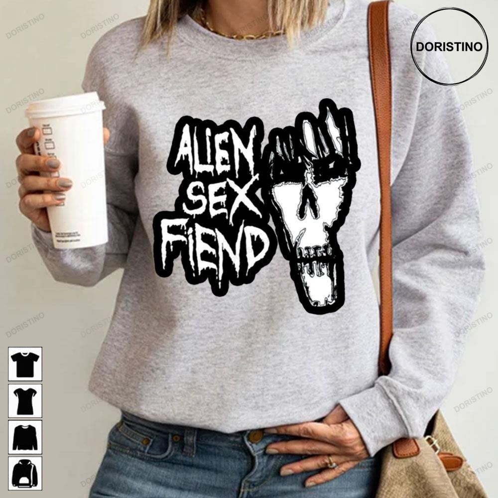 Alien Sex Fiend Music Punk Limited Edition T-shirts