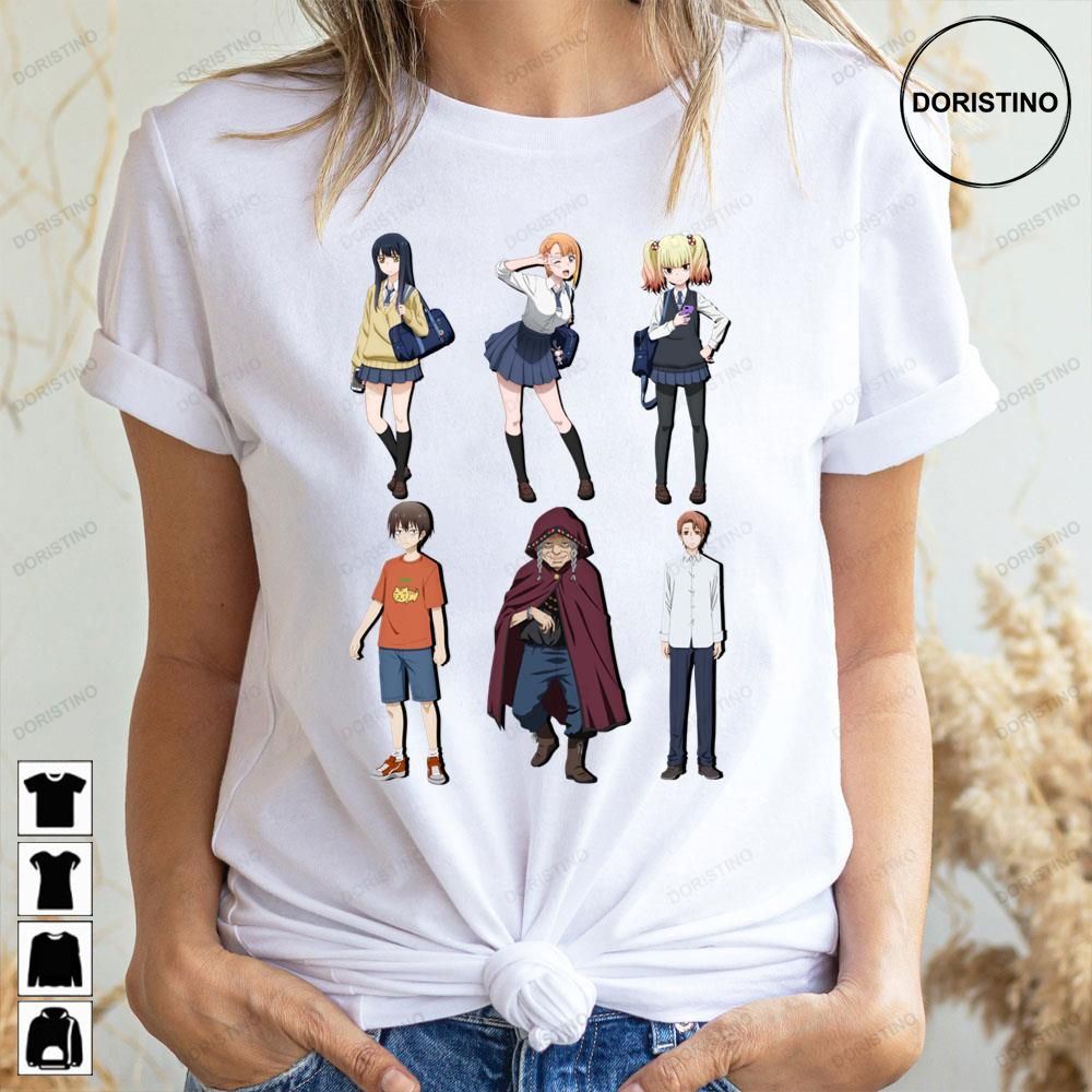 All Characters Mieruko-chan Limited Edition T-shirts