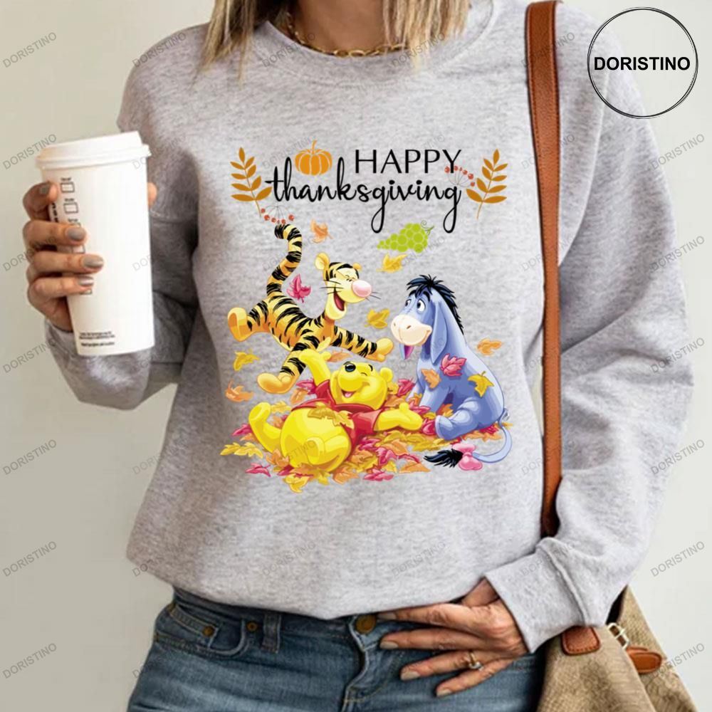 Eeyore And Tiger Happy Thanksgiving Shirt