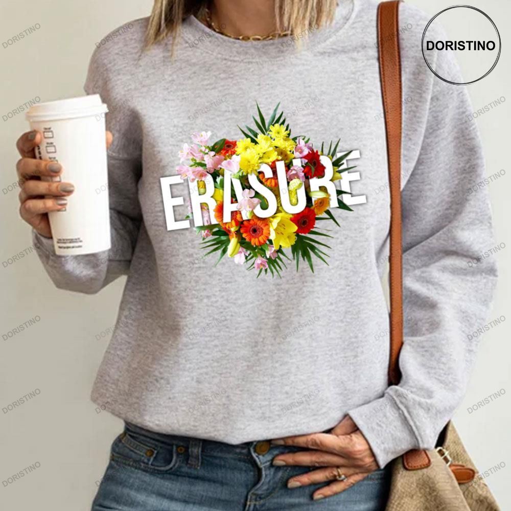 Flower Erasure Band Shirt