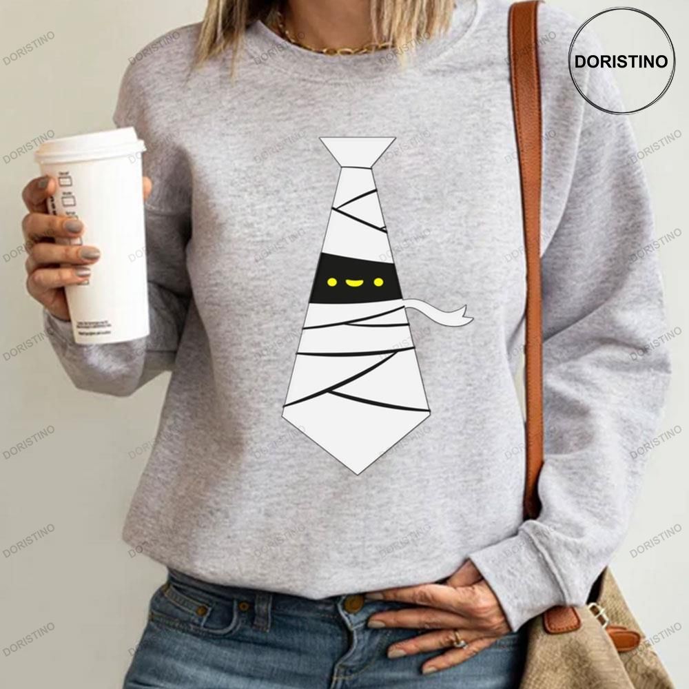 Funny Mummy Tie Halloween Shirt