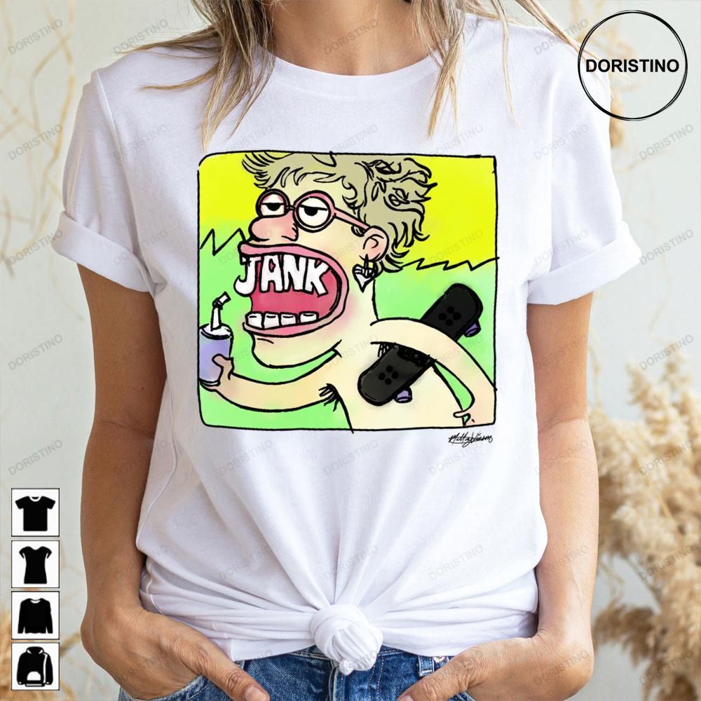 Jank Alt Cover With Skateboard Fanart Limited Edition T-shirts
