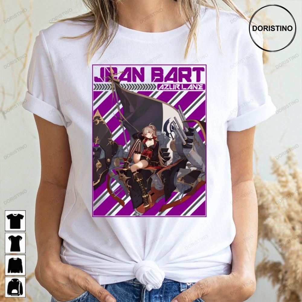 Jean Bart Azur Lane Limited Edition T-shirts