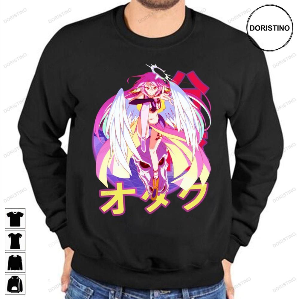 Jibril No Game No Life No Gemu No Raifu Retro Sunset Limited Edition T-shirts